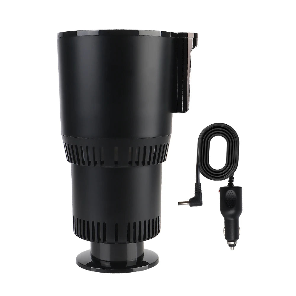 Car Cooling Heating Cup Holder Temperature Display Heat Preservation Refrigeration Kettle Water Warmer Bottle Smart Cup DC 12V