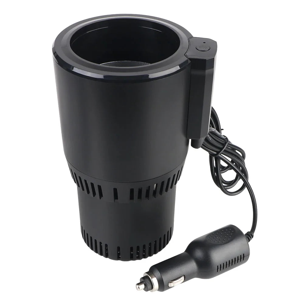 Smart Cup Heat Preservation Portable Water Warmer Bottle Car Cooling Heating Cup Holder Rapid Refrigeration Kettle DC 12V