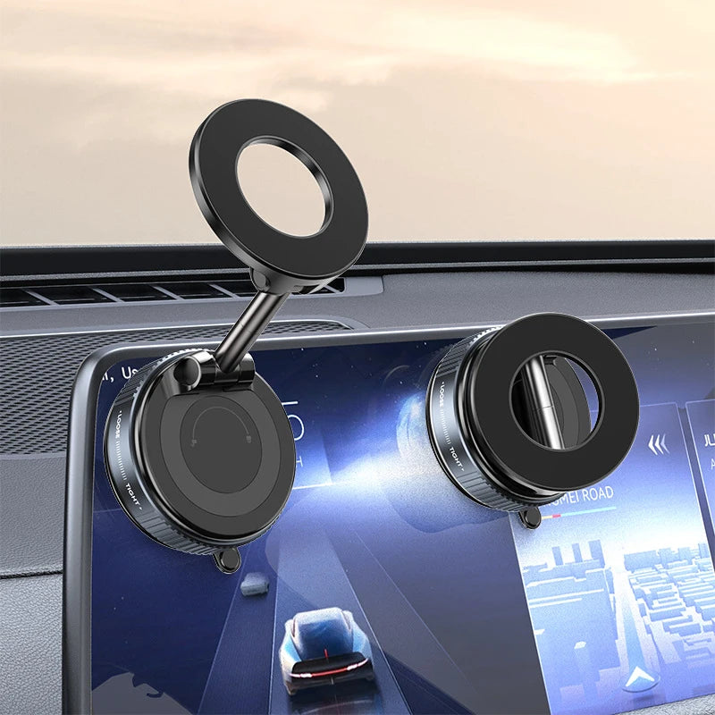 Xiaomi Vacuum Suction Magnetic Car Phone Holder Navigation Car Holder Desktop Lazy Holder 360° Rotating Suction Cup Car Holder