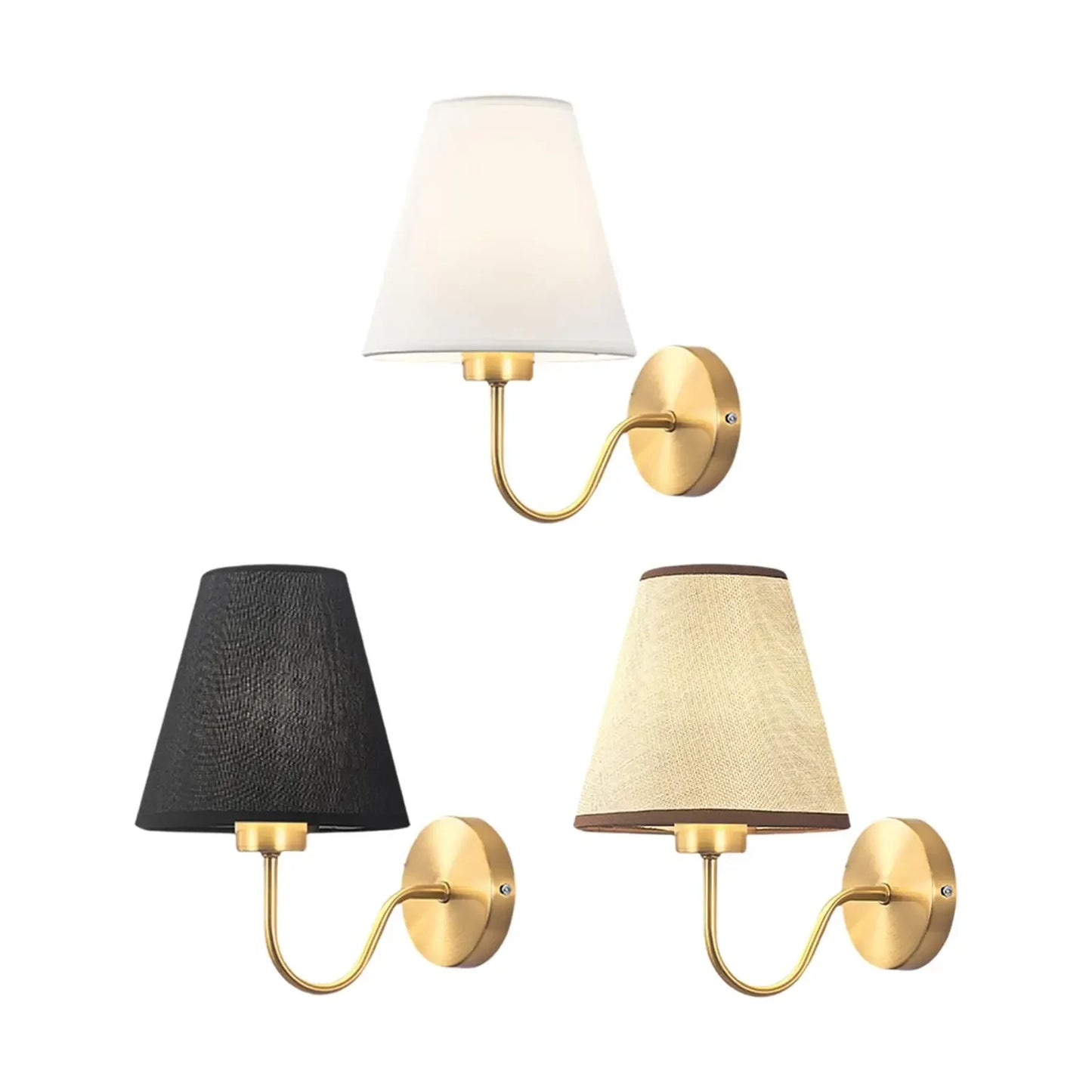 Decorative European Wall Light Fixture E27 Sconce Lantern Lamp Shade for Indoor Living Room Reading Staircase Lighting
