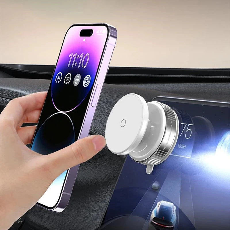 Xiaomi Vacuum Suction Magnetic Car Phone Holder Navigation Car Holder Desktop Lazy Holder 360° Rotating Suction Cup Car Holder