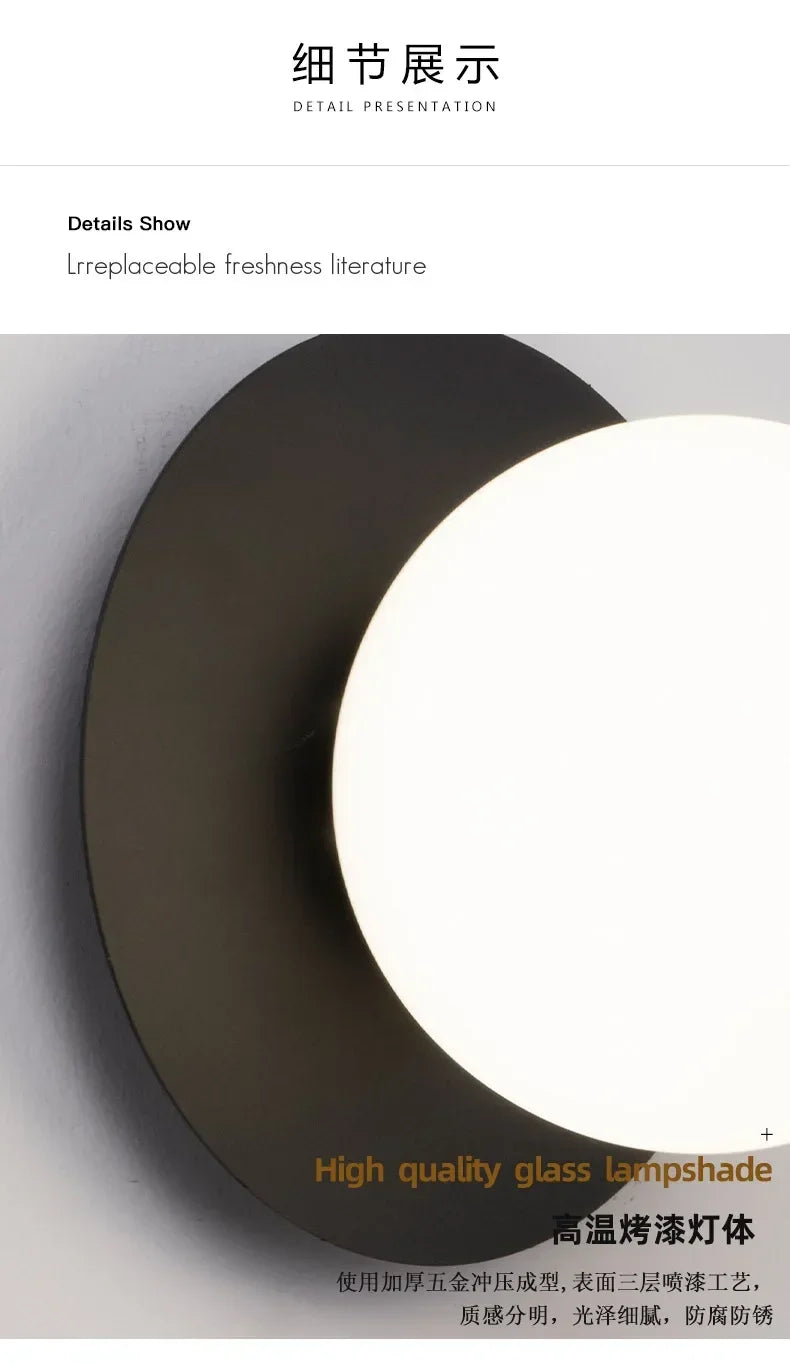 Indoor decorative wall lamp for Bedroom Stairs LED Wall Lighting Wall Sconce for Living room sofa background Bedside lamp