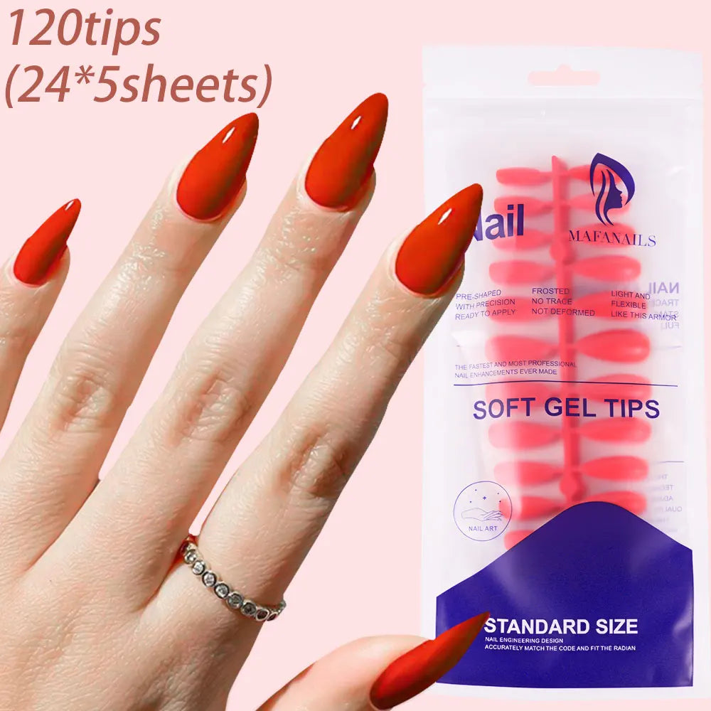 576pcs/Box Colorful Fake Nails Black Red Design Fake Nail Oval Short Square Press On False Nails Mixed Full Cover Nail Tips