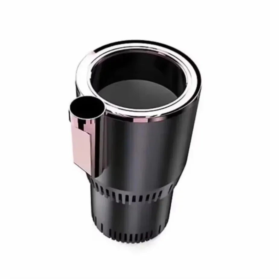 Auto Intelligent Hot and Cold Cup Holder 2-in-1 Smart Cooling Heating Cup Holder Mini Car Refrigerator Office Cool and Heat