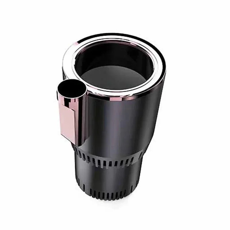 Auto Intelligent Hot and Cold Cup Holder 2-in-1 Smart Cooling Heating Cup Holder Mini Car Refrigerator Office Cool and Heat