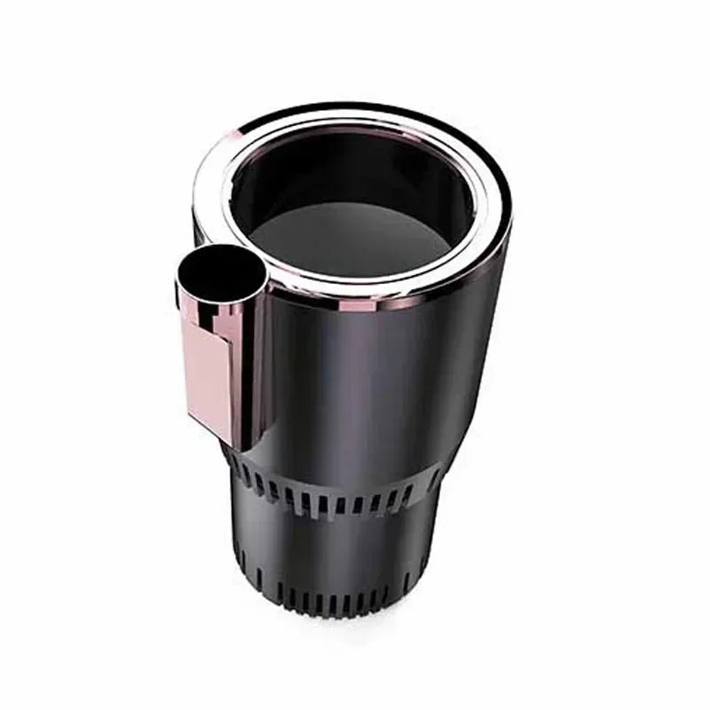Auto Intelligent Hot and Cold Cup Holder 2-in-1 Smart Cooling Heating Cup Holder Mini Car Refrigerator Office Cool and Heat