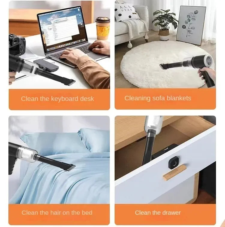 Xiaomi 2900000PA 120w Car Vacuum Cleaner Wireless Super High Powerful 3 in 1 Wet Dry Dual Use Portable Handheld Vacuum Cleaner