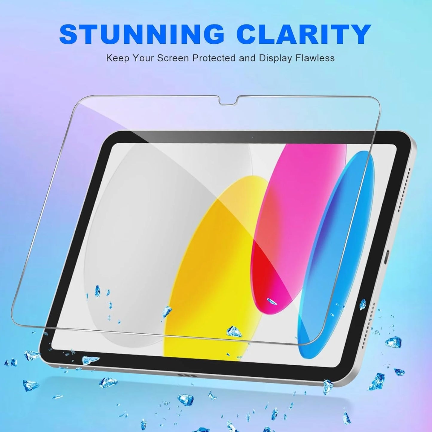 For iPad 11th Gen 11 Inch 2025 A16 Tempered Glass Screen Protector A3355 A3356 Tablet Anti Scratch Clear Protective Film