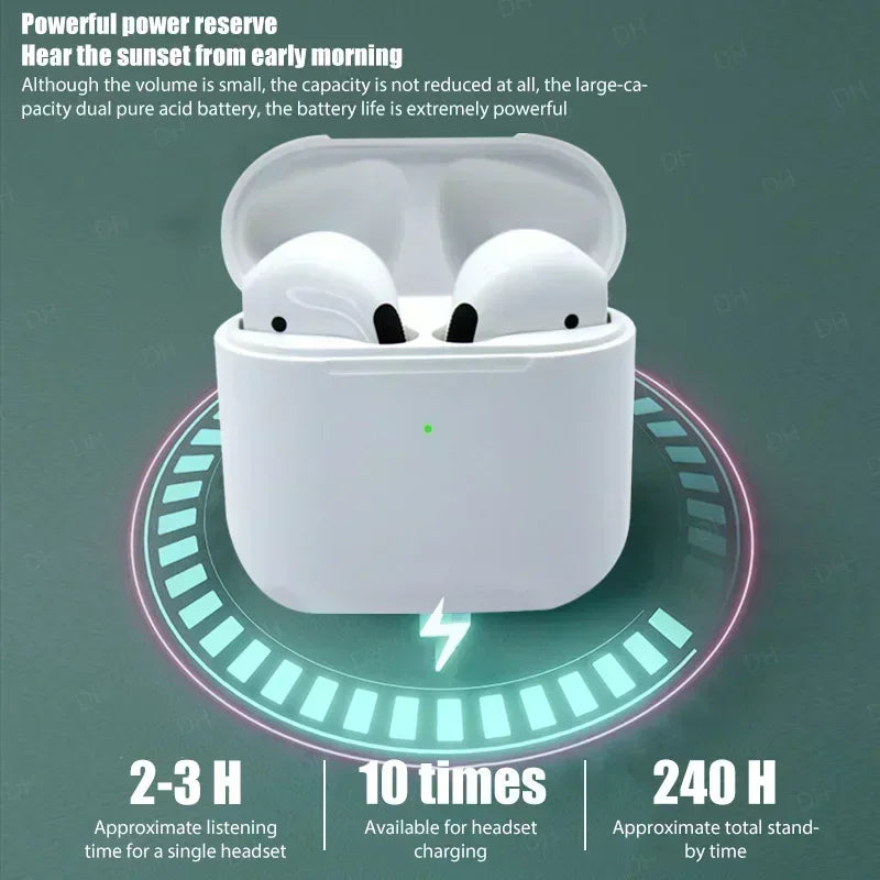 Pro4 Bluetooth Earphones Wireless Headphones Mini Sports bluetooth Headset Earbud Music Earpieces For iPhone Xiaomi Huawei Redmi