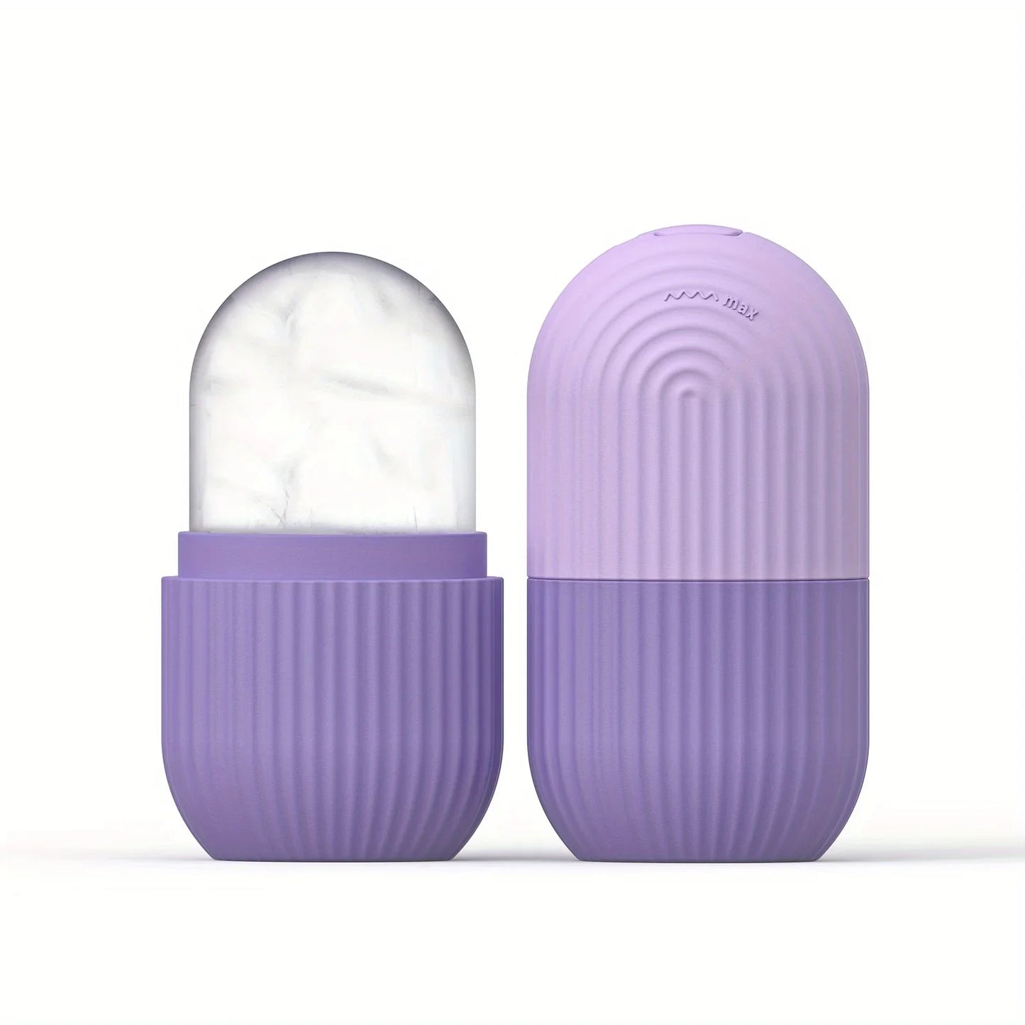 Cryo Ice Facial Roller - Cooling Silicone Massager for Puffiness & Wrinkles | Fragrance-Free, Battery-Free All Skin Types
