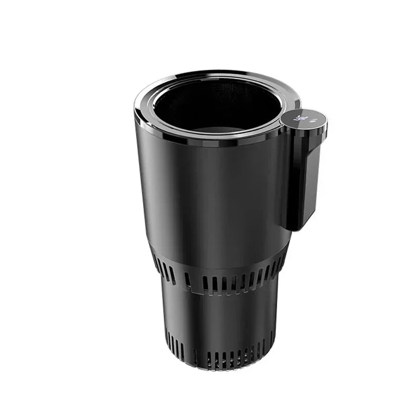 Auto Intelligent Hot and Cold Cup Holder 2-in-1 Smart Cooling Heating Cup Holder Mini Car Refrigerator Office Cool and Heat