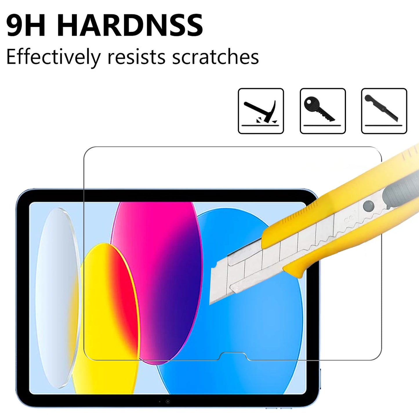 For iPad 11th Gen 11 Inch 2025 A16 Tempered Glass Screen Protector A3355 A3356 Tablet Anti Scratch Clear Protective Film