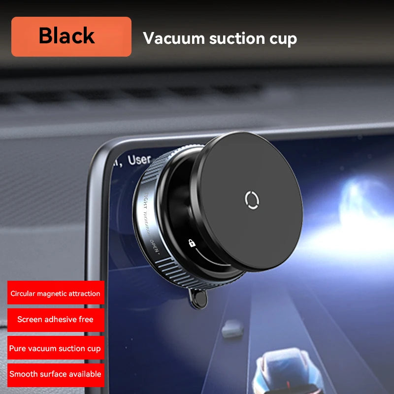 Xiaomi Vacuum Suction Magnetic Car Phone Holder Navigation Car Holder Desktop Lazy Holder 360° Rotating Suction Cup Car Holder