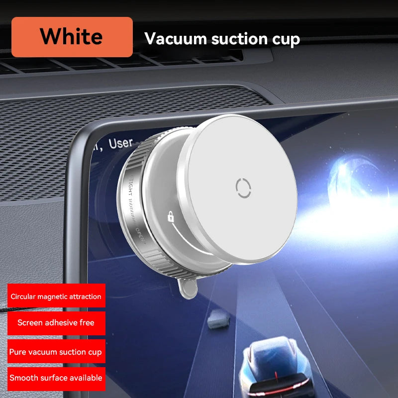 Xiaomi Vacuum Suction Magnetic Car Phone Holder Navigation Car Holder Desktop Lazy Holder 360° Rotating Suction Cup Car Holder