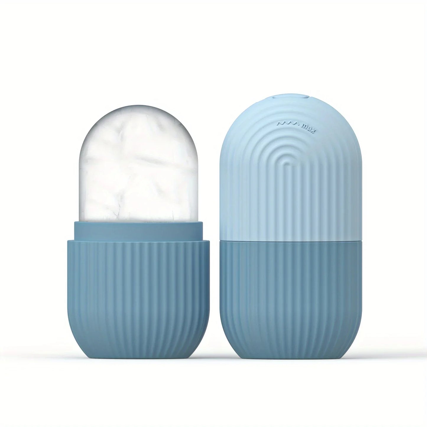 Cryo Ice Facial Roller - Cooling Silicone Massager for Puffiness & Wrinkles | Fragrance-Free, Battery-Free All Skin Types