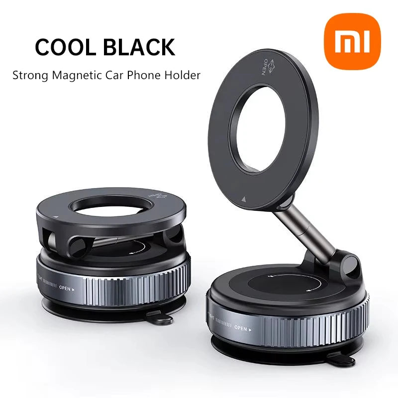 Xiaomi Vacuum Suction Magnetic Car Phone Holder Navigation Car Holder Desktop Lazy Holder 360° Rotating Suction Cup Car Holder