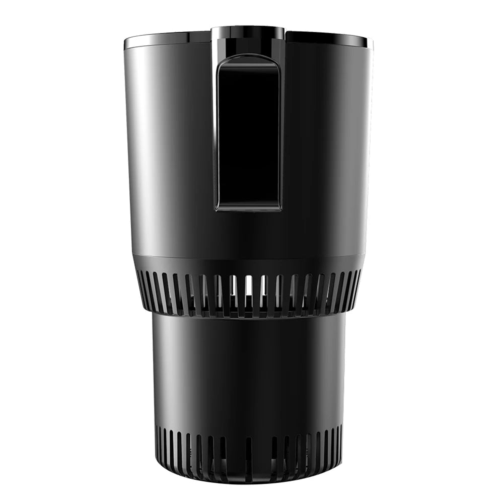 12V Car Office Cup Warmer Cooler with Temperature Display 2 In 1 Smart Beverage Mug Holder Car Smart Hot Cold Cup Drinks Holder