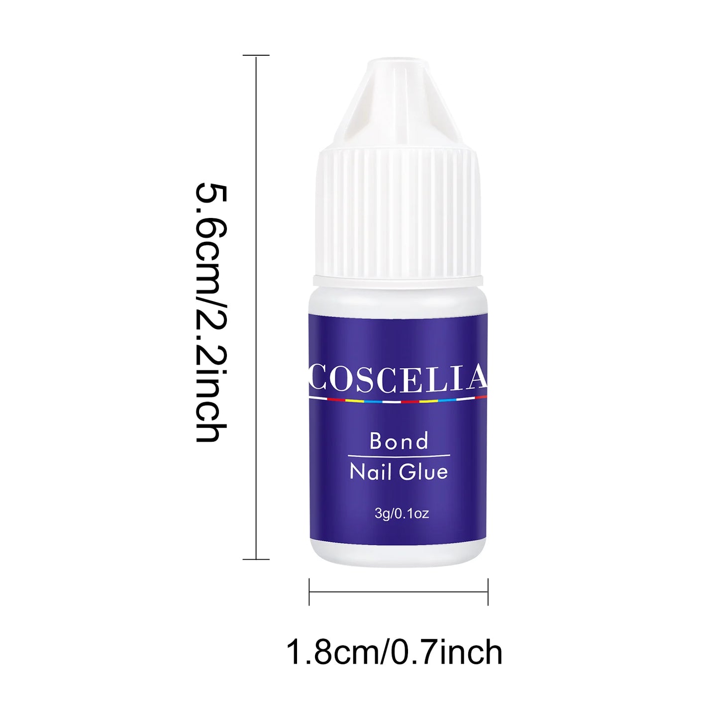 1/3/5/10/15/20pcs Fast-dry Nail Glue Professional Nail Tip Bond Glue 2g/3g/10g for False Nail Tips Long Lasting Glue Nail Tools